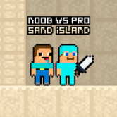 Noob vs Pro Sand island img